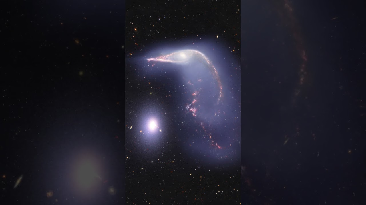 Arp 142 Visualization - James Webb Space Telescope