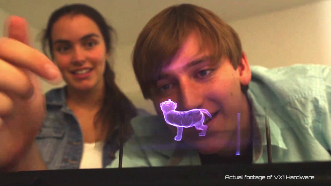 The world's first 3D Volumetric Display - Voxiebox VX1