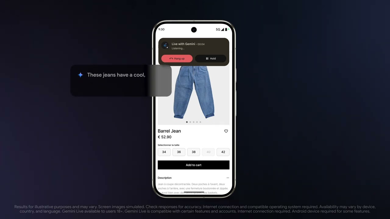 Gemini Live with Screenshare