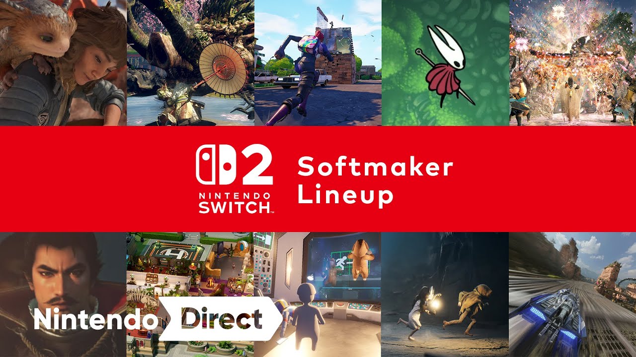 Nintendo Switch 2 ソフトメーカーラインナップ [Nintendo Direct | Nintendo Switch 2]