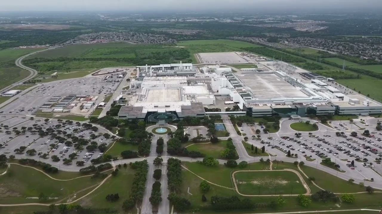 Samsung Austin Semiconductor Aerial Shots for Media Kit
