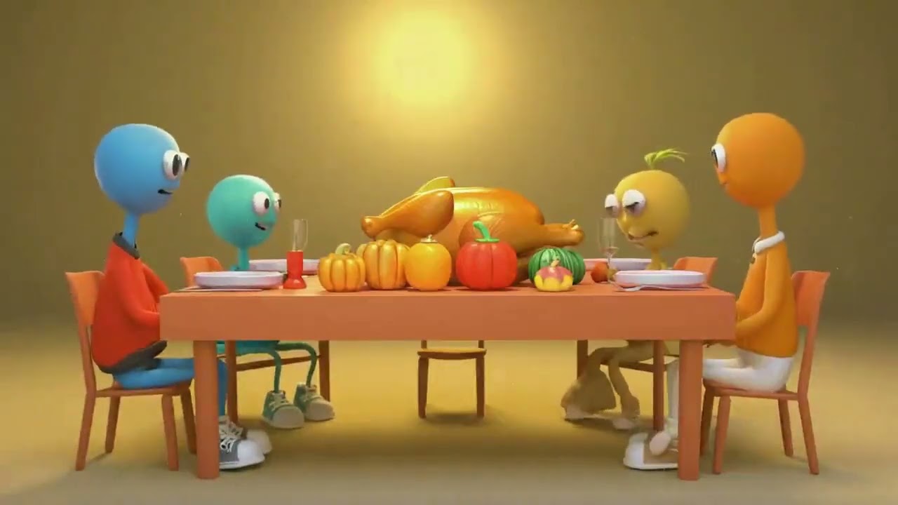 V2A Claymation family