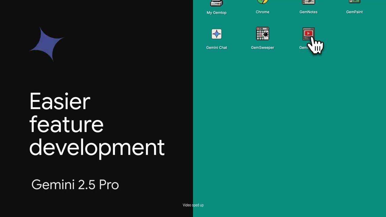Gemini 2.5: Easier feature development