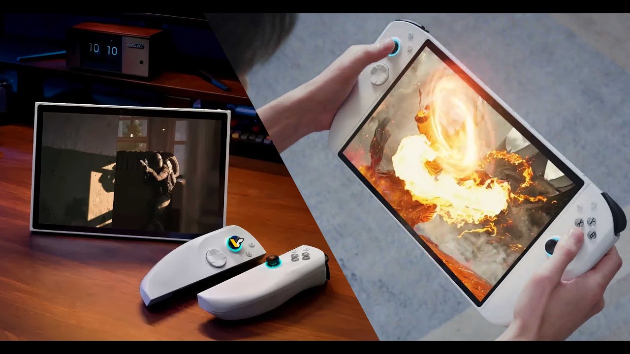 Tencent 3D One handheld with 11-inch screen and Intel Lunar Lake CPU
