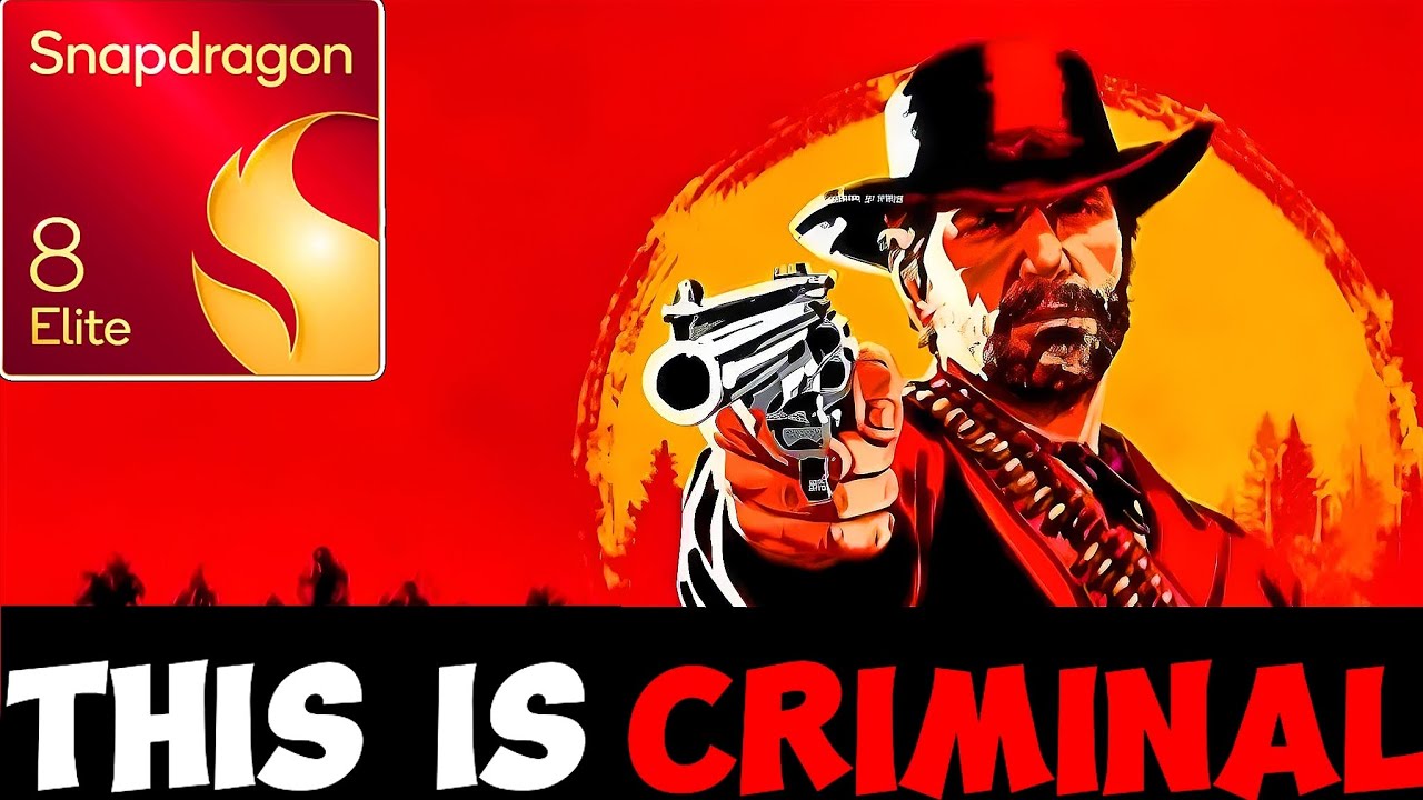 RED DEAD REDEMPTION 2 RUNNING ON ANDROID [SNAPDRAGON 8 ELITE].... HOW IS THIS LEGAL?🤷