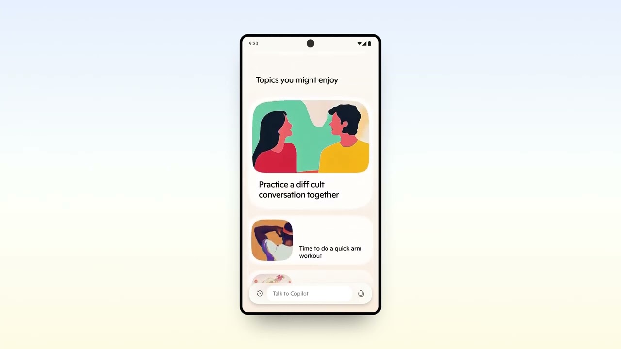Copilot - Personalized Discover Cards