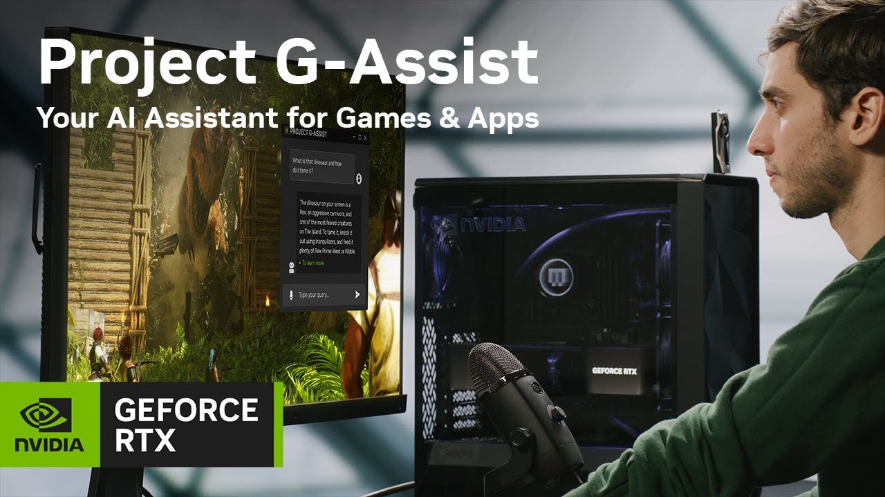 Project G-Assist | Your AI Assistant For Games & Apps