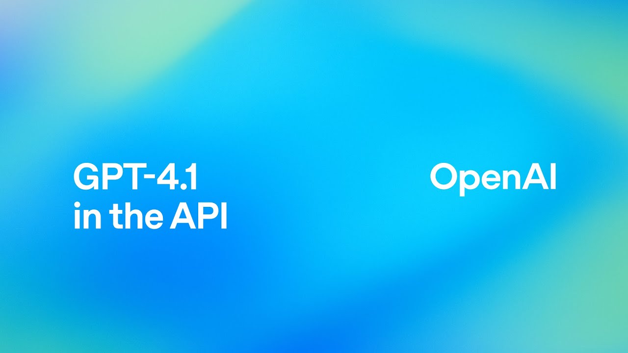 GPT 4.1 in the API