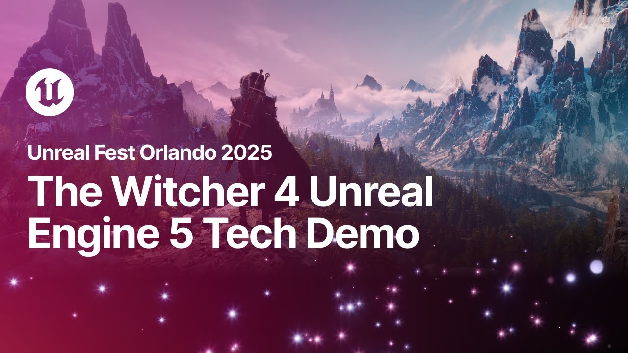 The Witcher 4 Unreal Engine 5 Tech Demo 4K | State of Unreal | Unreal Fest Orlando