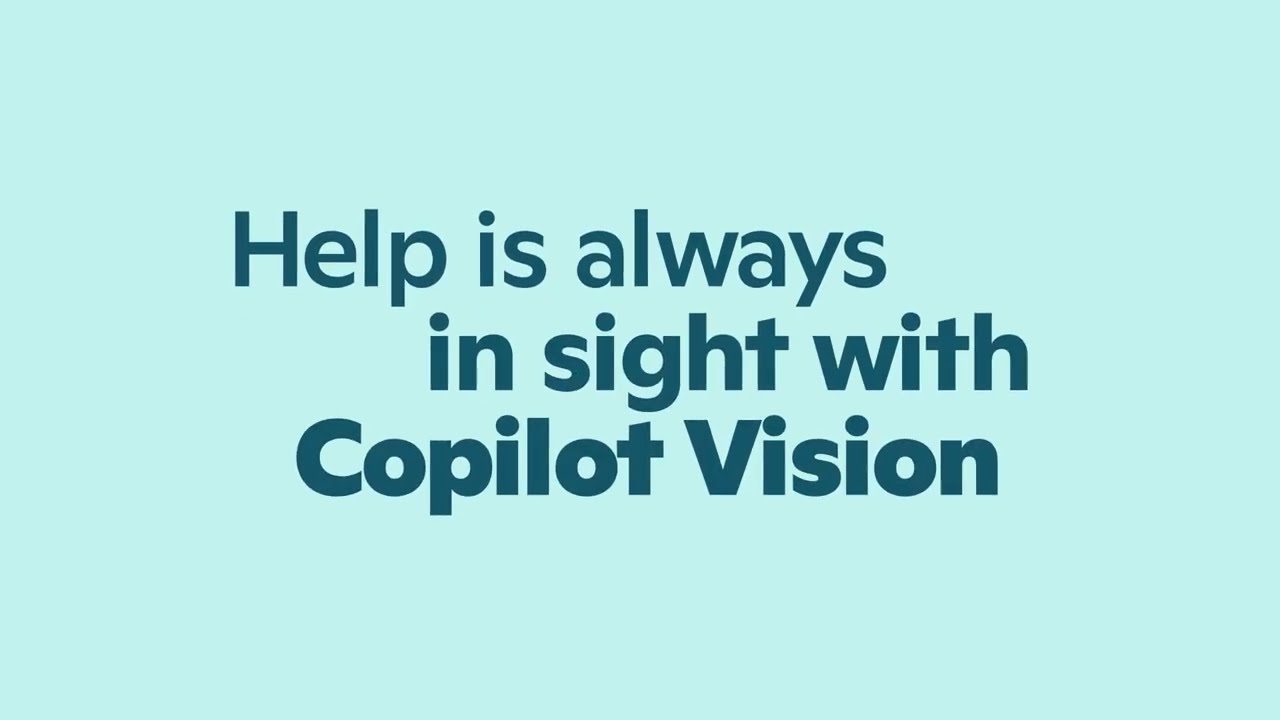 Copilot Vision on Windows | Microsoft Copilot