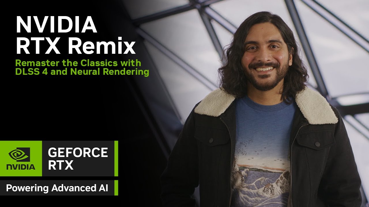 NVIDIA RTX Remix | Remaster the Classics with DLSS 4 and Neural Rendering