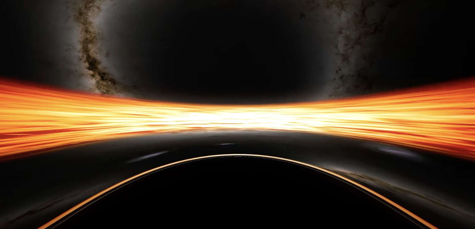 NASAが“ブラックホールに落ちる”とどう見えるのか、シミュレーション動画を公開