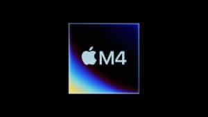 Apple M4 chip badge 240507
