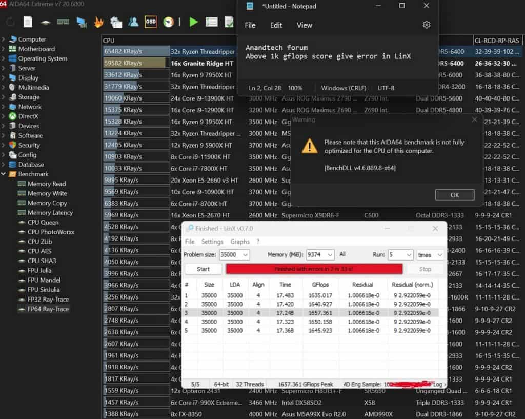 AMD Ryzen 9 9950X 16 Core Zen 5 CPU AIDA64 Benchmark Leak 1