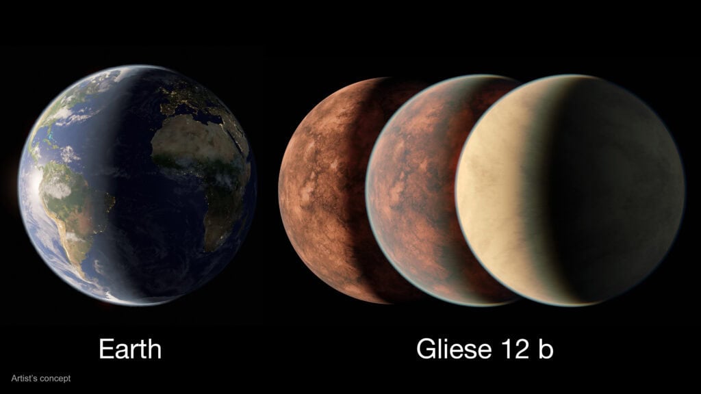 Gl12b Earth Comparison ac 1