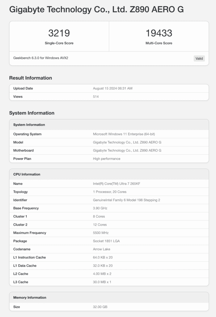 FireShot Capture 141 Gigabyte Technology Co. Ltd. Z890 AERO G Geekbench browser.geekbench.com