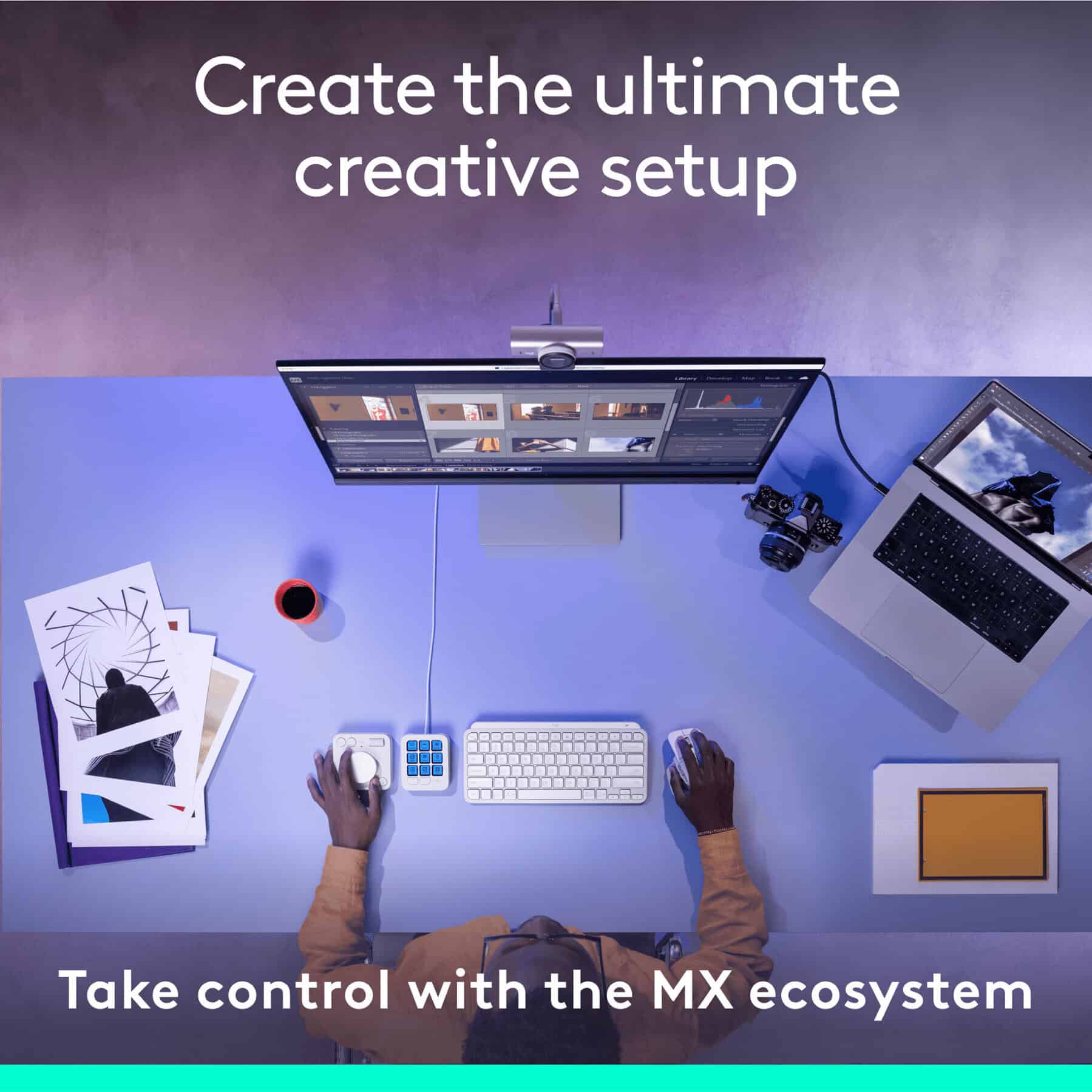 LogitechがAdobe専用マクロパッド「MX Creative Console」を発売