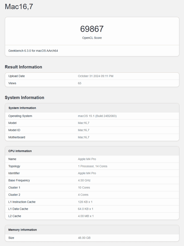 FireShot Capture 360 Mac167 Geekbench browser.geekbench.com