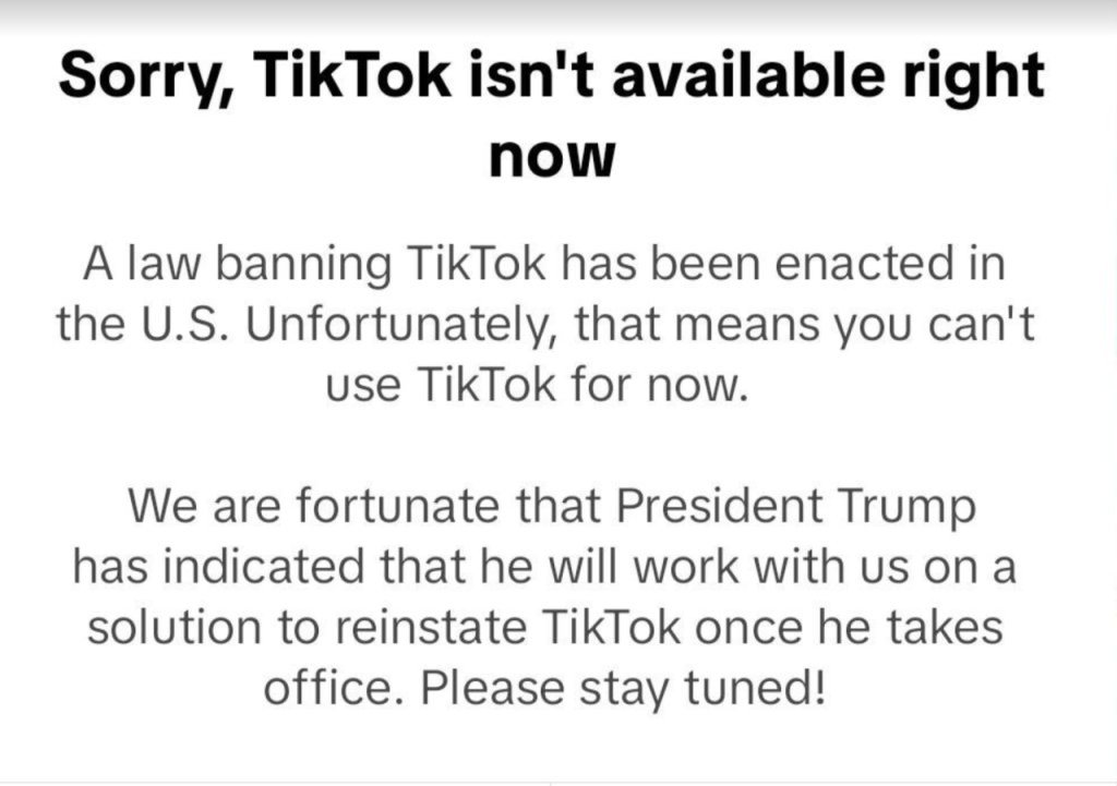 tiktok down