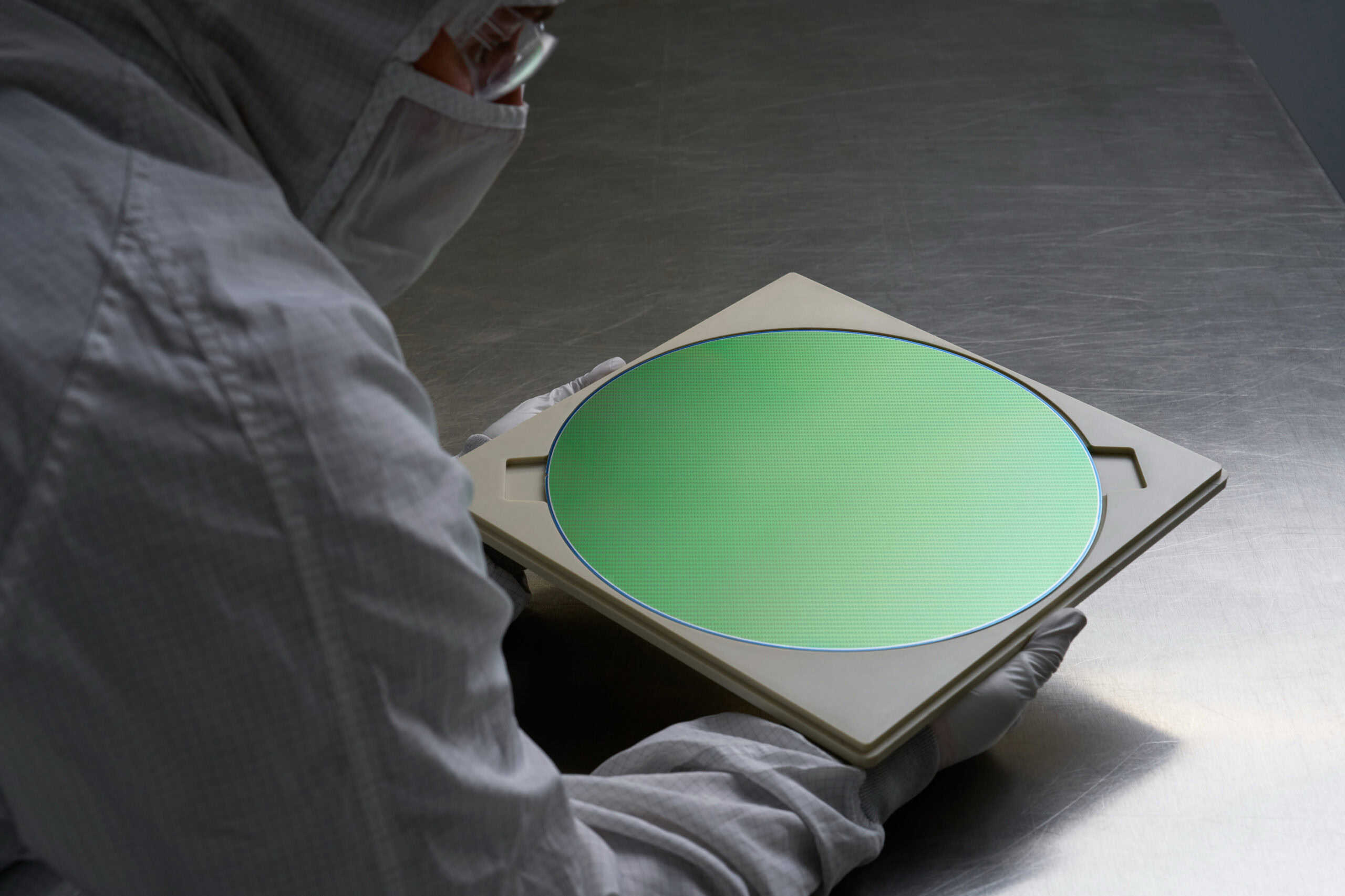 Apple US investment semiconductor wafer