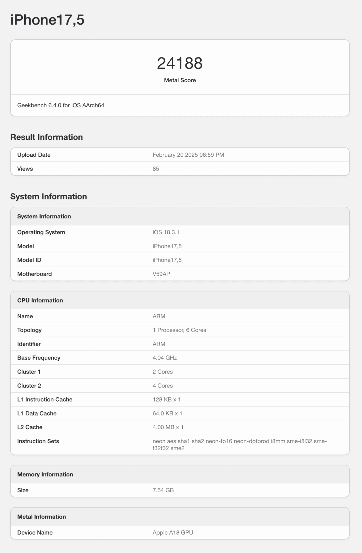 FireShot Capture 157 iPhone175 Geekbench browser.geekbench.com