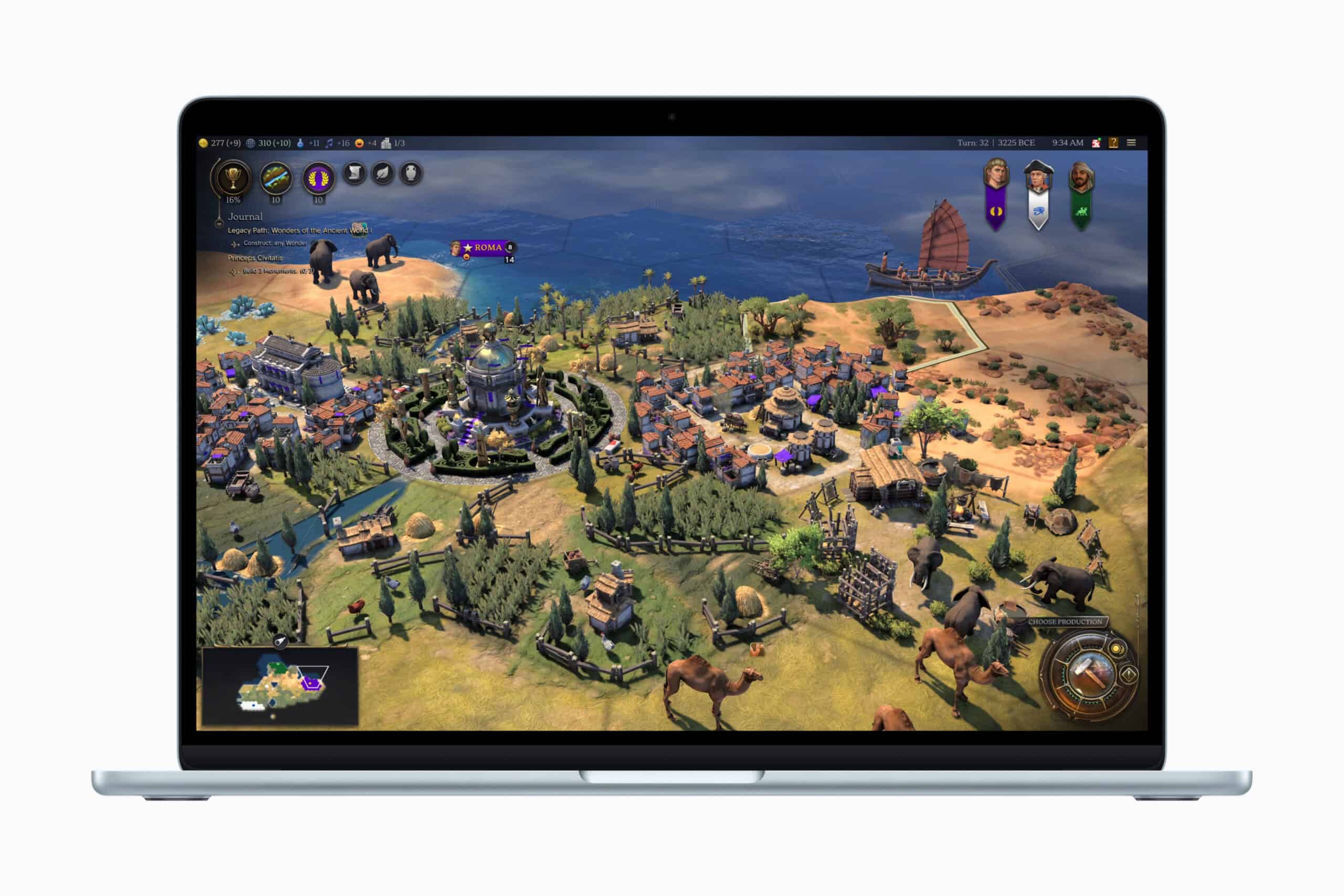 Apple MacBook Air Civilization VII 250305