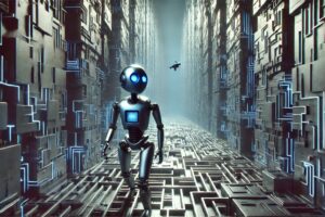 ai-robot-wandering
