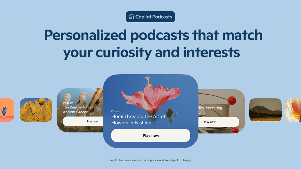 Copilot Podcasts 1 2