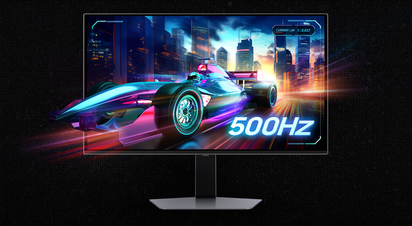 Samsung TVs and Displays Odyssey OLED G6 Worlds First 500Hz Gaming Monitor dl2