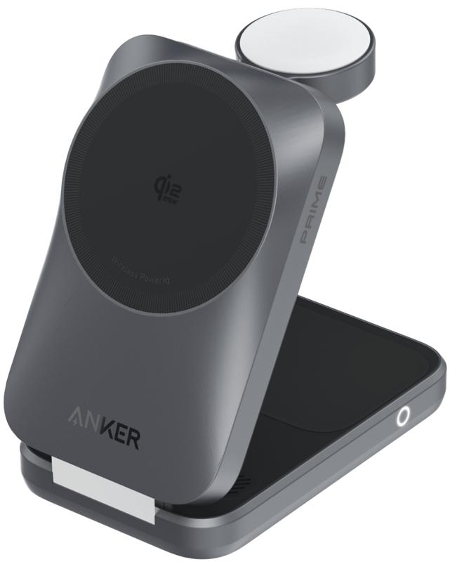 Anker Prime Wireless Charging Station 3 in 1 MagGo AirCool Foldable Pad