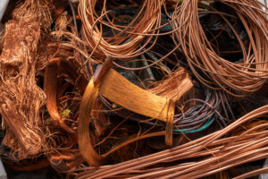 Electrical copper waste, copper waste for recycling