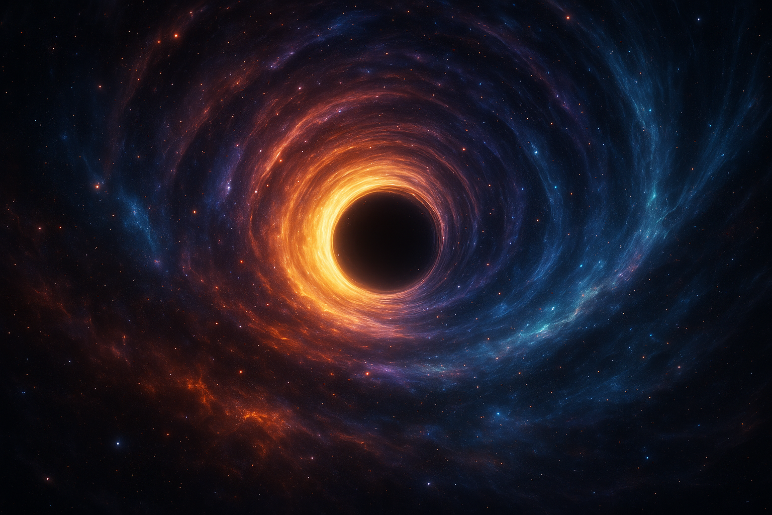 私たちの研究では、宇宙の始まりがビッグバンではなく巨大なブラックホール内部で起こった可能性が示されている