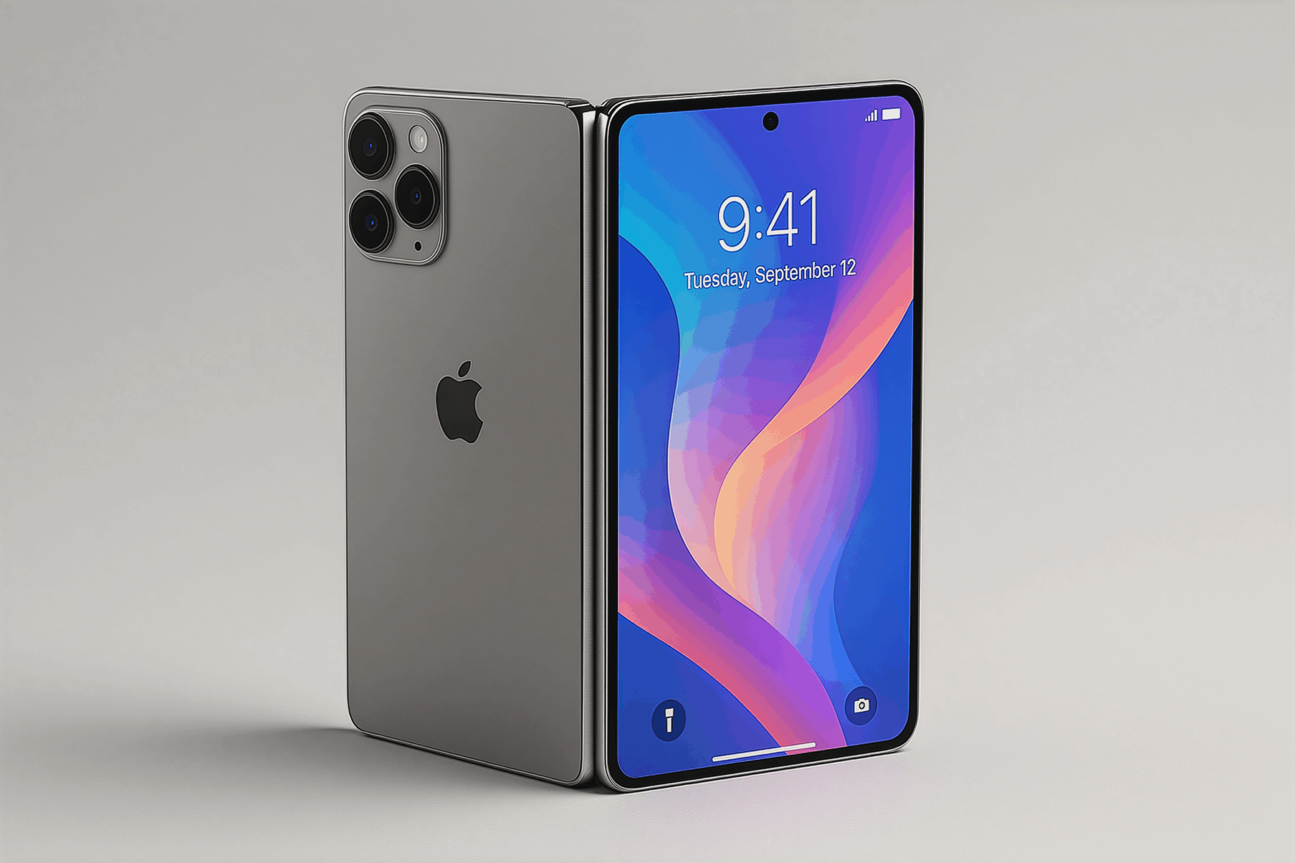 Apple、「iPhone Fold」で折りたたみスマホ市場に旋風を巻き起こすか